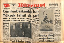 Hürriyet Gazetesi 4 Mayıs 1961 - İranda Nümayiş Devam Ediyor GZ68696 - 2