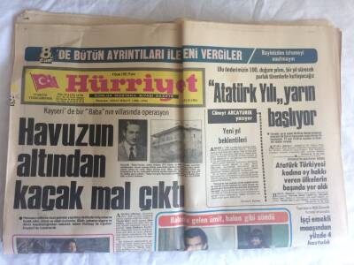 Hürriyet Gazetesi 4 Ocak 1981 - Atatürk Türkiyesi Kadına Oy Hakkı Veren Ülkelerin Başında Yer Aldı GZ73442 - 1