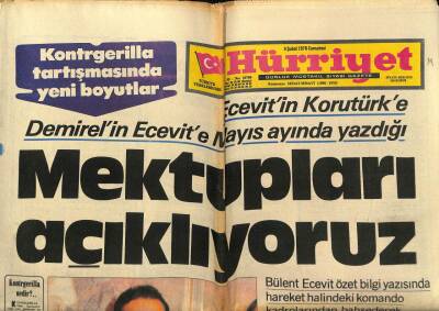 Hürriyet Gazetesi 4 Şubat 1978 - Demirelin Ecevite Mayıs Ayında Yazdığı Mektupları Açıklıyoruz GZ97455 - 1