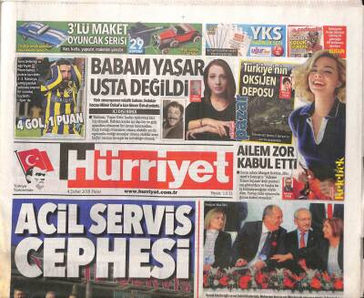 Hürriyet Gazetesi 4 Şubat 2018 - Türk Sinemasının Müşfik Babası , Fedakar Hocası Münir Özkulu Kızı Güner Özkul Anlattı GZ84331 - 1