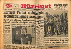 Hürriyet Gazetesi 5 Ağustos 1957 - Günde 12 Milyon Litre Petrol İşleyecek Tasfiyehane Güney Anadoluda Kuruluyor GZ68985 - 1