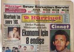 Hürriyet Gazetesi 5 Ağustos 1983 - Ekonomi İçin 8 Endişe ,Politikada Ağırlık Karadenize Kaydı GZ16103 - 1