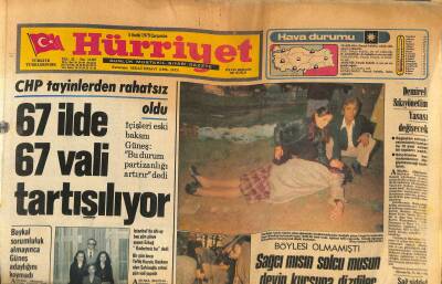 Hürriyet Gazetesi 5 Aralık 1979 - Tahranda Yeni Gelişme...50 Rehinenin Ön Sorgusu Yapıldı GZ115563 - 1