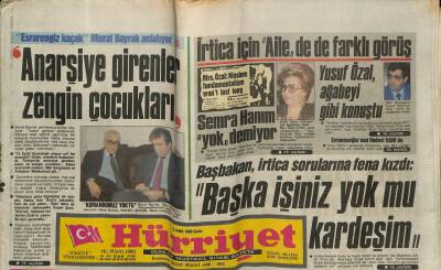 Hürriyet Gazetesi 5 Aralık 1986 - 165 Bin Araç İçin , 1 Trilyonluk Ağır Fatura - Galatasaraydan Asil Nadire Haciz GZ88226 - 1