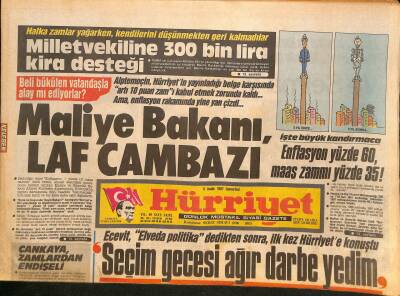 Hürriyet Gazetesi 5 Aralık 1987 - Fatih Rüştünün Yasak Aşkı - Linda Evans İle Robert Wagner Birbirlerine Sırılsıklam Aşık... GZ126738 - 1