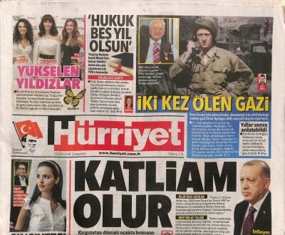 Hürriyet Gazetesi 5 Eylül 2018 - İstanbul Beykozda Yer Alan Tarihi Yoros Kalesinin Soyulduğu Ortaya Çıktı GZ91568 - 1
