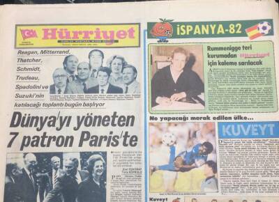 Hürriyet Gazetesi 5 Haziran 1982 THYnin Rötarı Bir Genci Kolsuz Bıraktı GZ36108 - 1