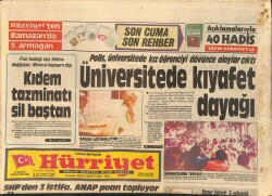 Hürriyet Gazetesi 5 Haziran 1986 - Younes Emel - Beşiktaş, Galatasaray'dan Tebrik Bekliyor GZ3167 - Gökçekoleksiyon