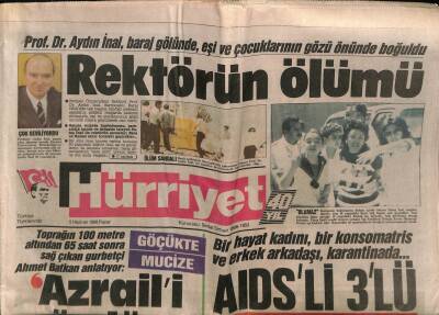 Hürriyet Gazetesi 5 Haziran 1988 - ...Ve Dalan Konuştu Adıgüzelin Katili Ruh Hastası GZ81426 - 1