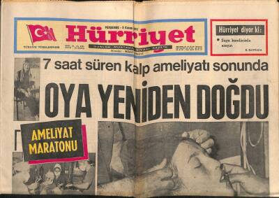 Hürriyet Gazetesi 5 Kasım 1970 - Cüneyt Arkın , Sakat Bileğinin Tedavisi İçin Londrada Doktor Arıyor GZ117503 - 1