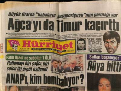 Hürriyet Gazetesi 5 Kasım 1987 - Türkan Şorayın Sesi Titriyordu GZ62370 - 2