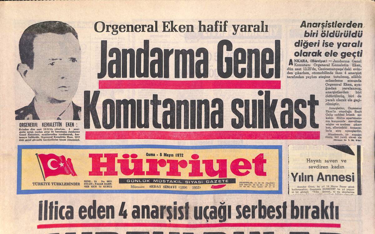 Hürriyet Gazetesi 5 Mayıs 1972 - Pele: Futbolu Bu Kadar Çok Seven Seyirciniz Var Neden Büyük Bir Stadınız Yok - Santos 6 - 1 Fenerbahçe GZ156919 - 1