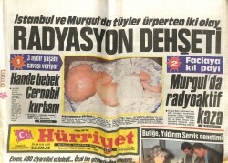 Hürriyet Gazetesi 5 Mayıs 1987 - İstanbul Ve Murgulda Tüyler Ürperten İki Olay Radyasyon Dehşeti GZ60852 - 2