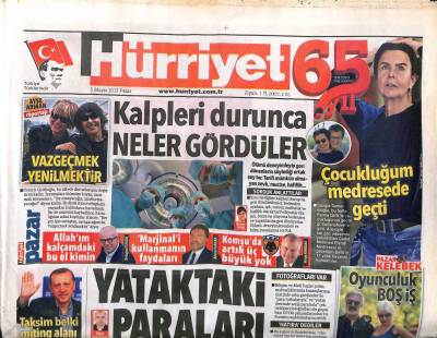Hürriyet Gazetesi 5 Mayıs 2013 - İstanbula DUKE Geldi GZ106936 - 1