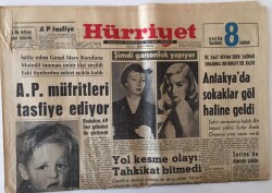 Hürriyet Gazetesi 5 Nisan 1962 - A.P Müfritleri Tasfiye Ediyor - GZ16425 - 1