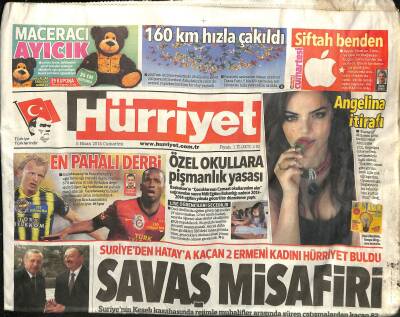 Hürriyet Gazetesi 5 Nisan 2014 - İstanbul Pamiri Arıyor GZ115880 - 1