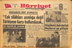 Hürriyet Gazetesi 5 Ocak 1967 - Alibeyköy Muhtarı Mührü Çaldırınca Bütün İşler Durdu GZ157737 - Gökçekoleksiyon