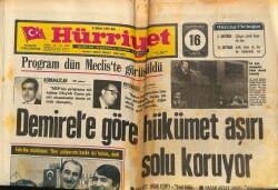 Hürriyet Gazetesi 5 Şubat 1974 - Demirele Göre Hükümet Aşırı Solu Koruyor GZ67775 - 1