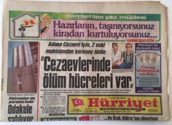 Hürriyet Gazetesi 5 Temmuz 1986 - Denktaş , KKTC İle Rum Kesimi Arasındaki Tüm Giriş- Çıkış Kapılarının Kapatıldığını Dünya Ya Duyurdu GZ16066 - 1