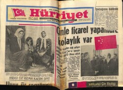 Hürriyet Gazetesi 6 Ağustos 1971 - Astronot Worden Dün Uzayda 18 Dakika Yürüdü GZ67842 - 1