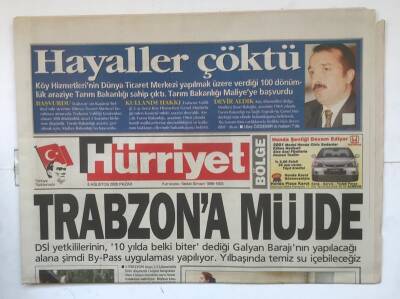 Hürriyet Gazetesi 6 Ağustos 2000 - 38 Cana Bir Tanık GZ7899 - 1