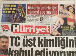 Hürriyet Gazetesi 6 Aralık 2005 -Erdoğana Yeni Zelandada Hongi Selamlaşması GZ45107 - 2