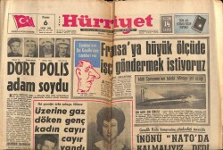 Hürriyet Gazetesi 6 Ekim 1968 - Salla Okyanusları Aşan Ünlü Bir Deniz Kurdu Atlantikte Kayboldu GZ72071 - 1