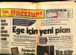Hürriyet Gazetesi 6 Ekim 1980 - İran Ateşkesmeyince Savaş Durmadı GZ69448 - 1