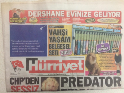 Hürriyet Gazetesi 6 Ekim 2010 - Sınavlarda Kalem Ve Şeker Ösymden GZ27724 - 1