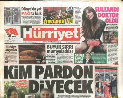 Hürriyet Gazetesi 6 Ekim 2014 - Kim Kardashian ,Kızı Northu Otelde Mi Unuttu ? GZ106220 - 1
