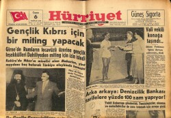 Hürriyet Gazetesi 6 Haziran 1958 - Marakaz Vapuru Yarı Yolda Kaldı GZ68850 - 1