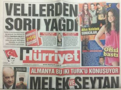 Hürriyet Gazetesi 6 Haziran 2012 - Almanya Bu İki Türkü Konuşuyor GZ29456 - 1