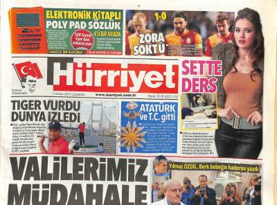 Hürriyet Gazetesi 6 Kasım 2013 - Yılmaz Özdil , Berk Bebeğin Kaderini Yazdı GZ115902 - 1