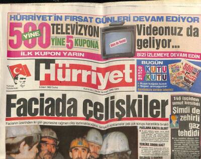 Hürriyet Gazetesi 6 Mart 1992 - Ermeni Sınırına Alay Kurulacak GZ76590 - 1