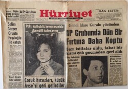 Hürriyet Gazetesi 6 Nisan 1962 - Genel İdare Kurulu Yüzünden AP Grubunda Fırtına Koptu - GZ16434 - 2