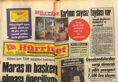 Hürriyet Gazetesi 6 Nisan 1978 - Maraşın Başkent Olması Öneriliyor GZ88448 - 1
