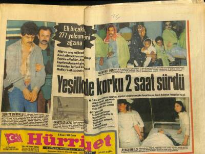 Hürriyet Gazetesi 6 Nisan 1984 - Fahrettin Aslan Yurda Girişte Yakalandı GZ99185 - 1