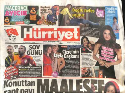 Hürriyet Gazetesi 6 Nisan 2014 - Kılıçdaroğlu , Ahmet Özal İle 1 Saat Görüştü GZ98948 - 1