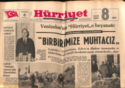 Hürriyet Gazetesi 6 Ocak 1964 - Rumlar , Ölen 21 Türkü Gömdükleri Yeri Açıklıyor GZ68790 - 2