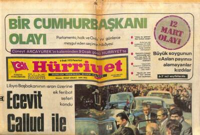 Hürriyet Gazetesi 6 Ocak 1975 - Muazzez Abacı Evliliğimiz Çekilmez Hale Geldi GZ103454 - 2
