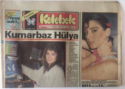 Hürriyet Gazetesi 6 Ocak 1986 - Kubarbaz Hülya Avşar GZ22500 - 1