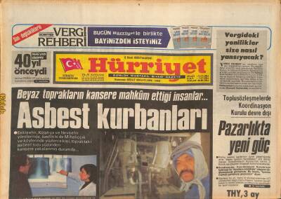 Hürriyet Gazetesi 6 Ocak 1986 - Reagan Hedef Küçültüyor - THY , 3 Ay İçinde Satılıyor GZ126792 - 1