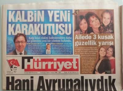 Hürriyet Gazetesi 6 Ocak 2005 Murat Demirel İle Eşi Bulgaristanda Hakim Karşısına Çıktı - GZ44343 - 2