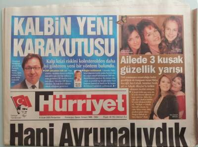 Hürriyet Gazetesi 6 Ocak 2005 Murat Demirel İle Eşi Bulgaristanda Hakim Karşısına Çıktı - GZ44343 - 1
