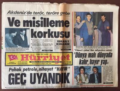 Hürriyet Gazetesi 6 Şubat 1986 - ABD İle Sessiz Hareketlilik GZ10506 - 2