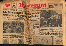 Hürriyet Gazetesi 6 Temmuz 1952 - Libyanın Türk Başkanı Sadullah Koloğlu Vefat Etti GZ72664 - 2