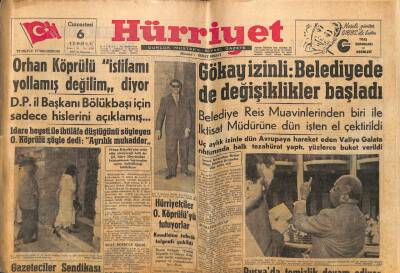 Hürriyet Gazetesi 6 Temmuz 1957 - Rusyada Temizlik Devam Ediyor GZ56152 - 1