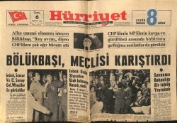 Hürriyet Gazetesi 6 Temmuz 1962 - Cezayirde Yine Kanlı Olaylar Patlak Verdi GZ72595 - 1