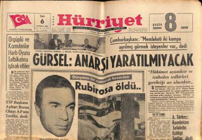 Hürriyet Gazetesi 6 Temmuz 1965 - İzmitte Grevciler Yüzerek Fabrikanın İskelesine Çıktı GZ68684 - 2