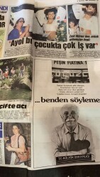Hürriyet Gazetesi 6 Temmuz 1989 - Zeki Mürenden , Erkek Göbekçiye Övgü Ayol Bu Çocukta Çok İş Var GZ80826 - 2